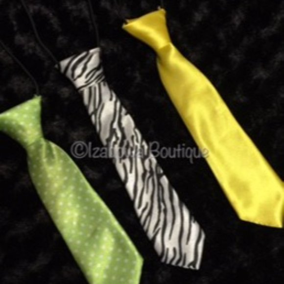 Yellow 7" Tie - Picture 2 of 2